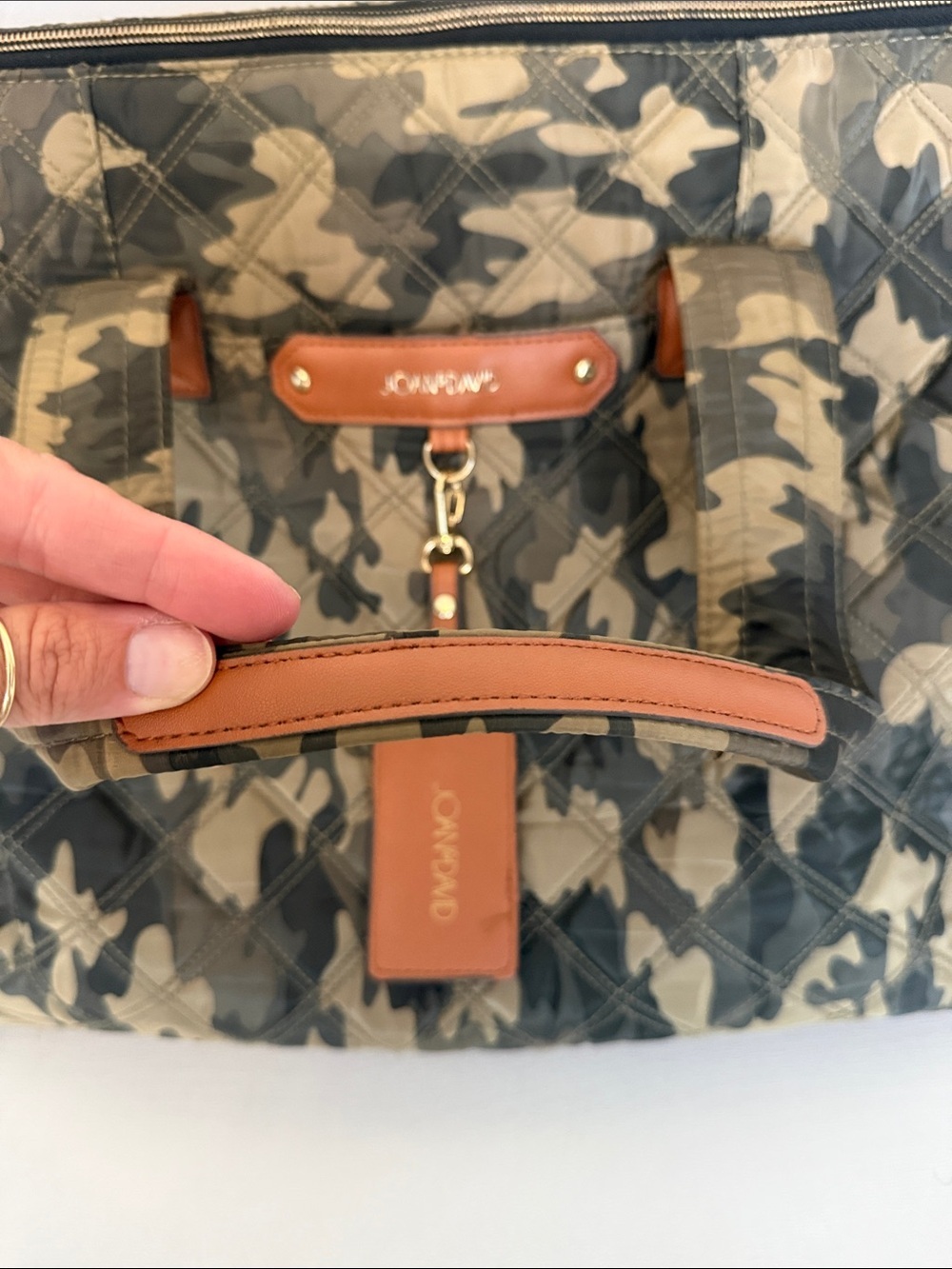 Joan & David Duffel Bag - Picture 3 of 11